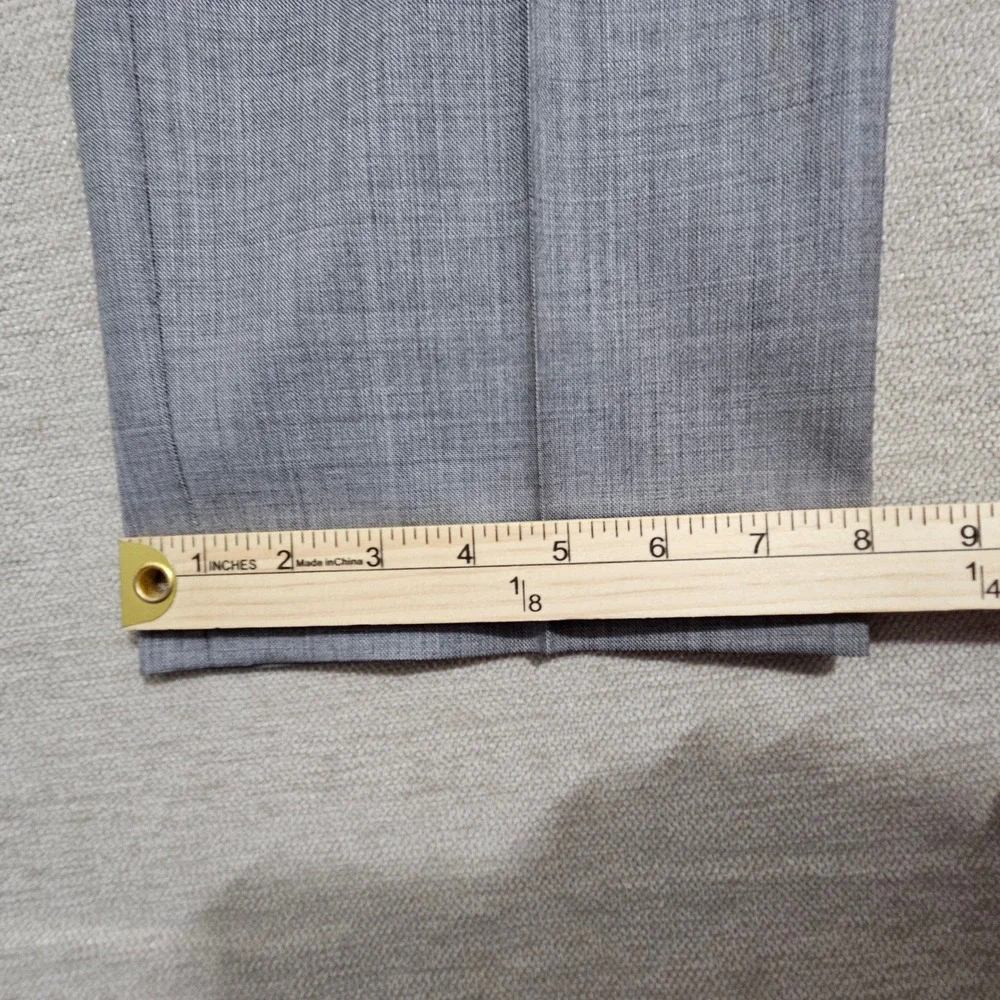 Brooks Brothers 346 Suit Mens 40R Grey Regent Fit Sharkskin Wool Double Vent